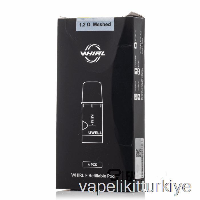 Elektronik Sigara Kalemi Vape Mate Uwell Whirl F Yedek Bölmeler 1.2ohm örgülü Bölmeler